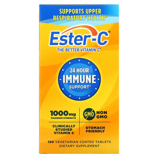 Ester-C 1000mg Maximum Strength (120 vegetarian coated tablets)