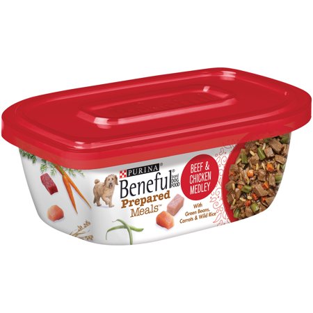 Purina Beneful Prepared Meals Beef & Chicken Medley 10oz