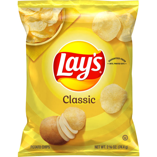 Lay's Classic Potato Chips 2 5/8oz