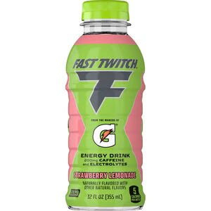 Gatorade Fast Twitch Strawberry Lemonade 12fl oz