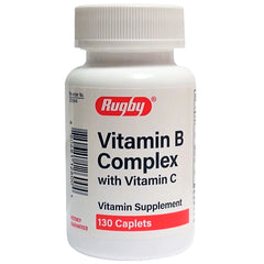 Rugby Vitamin B Complex with Vitamin C 130 capsules