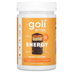 Goli Bites Energy Salted Caramel Chocolate Flavored Bites (30 pieces)