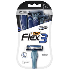 Bic Flex3 Disposable Razor 4count
