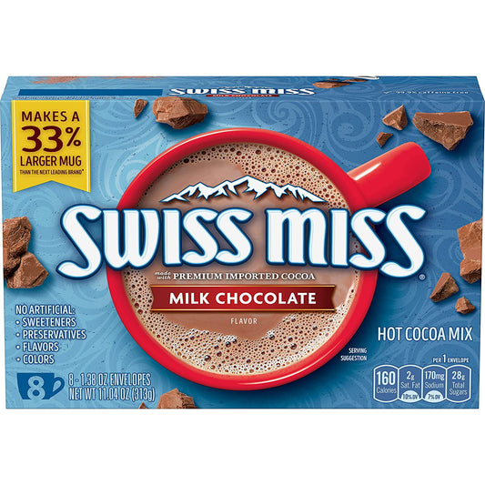 Swiss Miss Milk Chocolate Hot Cocoa Mix 8ct