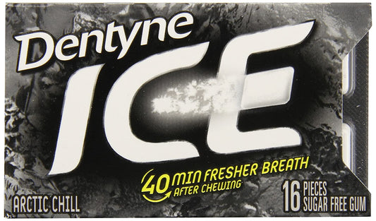 Dentyne Ice Artic Chill Sugarfree Gum 16pieces