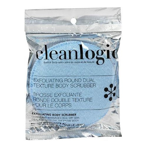 Cleanlogic Exfoliating Round Dual Body Scrubber
