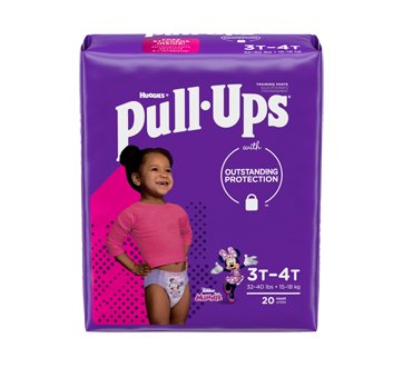 Huggies Pull Ups Girls 3T-4T 20CT