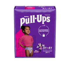 Huggies Pull Ups Girls 3T-4T 20CT