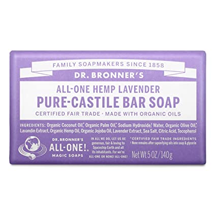 Dr. Bronner's Bar Lavender Soap 5oz