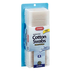 Leader Cotton Swabs Swab 500ct