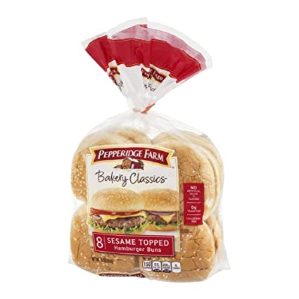 Pep Farm Buns Sesame