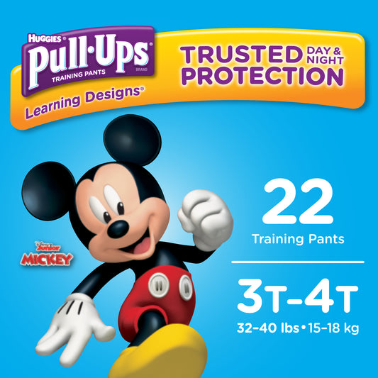 Huggies Pull Ups Boys 3T-4T 22CT