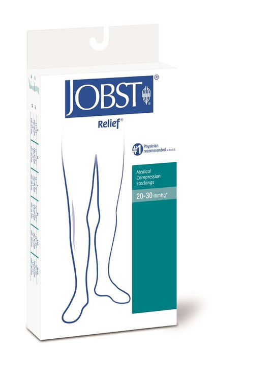 JOBST RELIEF PANTYHOSE 20-30 BEIGE MEDIUM