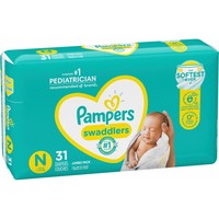 Pampers Swaddlers Newborn 31ct