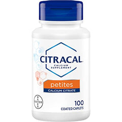 Citracal Calcium Citrate + D3 Petites (100 coated caplets)