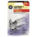 GE NIGHT LIGHT BULB 2PK