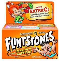 Flintstones W/xtra C Chew 60ea