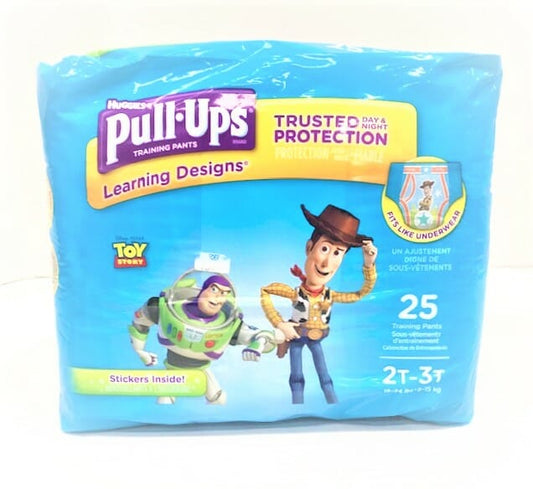 Huggies Pull Ups Boys 2T-3T 25CT
