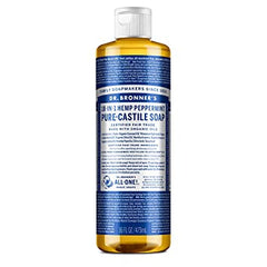 Dr. Bronner's Hemp Peppermint Castile Soap 16 oz