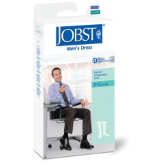 JOBST KNEE HI MENS DRESS 8-15 WHITE EXTRA LARGE