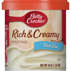 Betty Crocker Frosting Vanilla 16oz