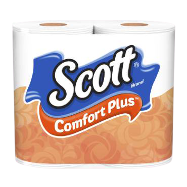 Scott Comfort Plus Toilet Tissue 4pk