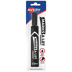 Avery Marks A Lot Black Permanent Marker