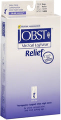 JOBST RELIEF KNEE HI 30-40 BEIGE LARGE