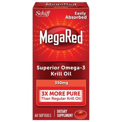 MegaRed Superior Omega-3 Krill Oil 350mg (60 softgels)