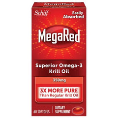 MegaRed Superior Omega-3 Krill Oil 350mg (60 softgels)