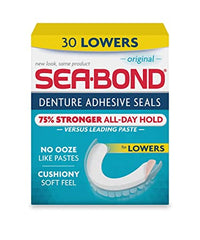 Sea Bond Dentr Adh Ptch 30ea
