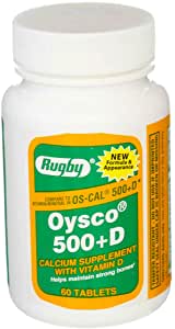 Rugby Oysco 500+D 60 tablets