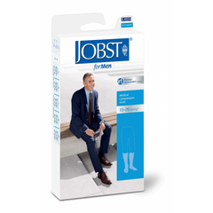 JOBST MEN KNEE HI 15-20 LARGE BLACK
