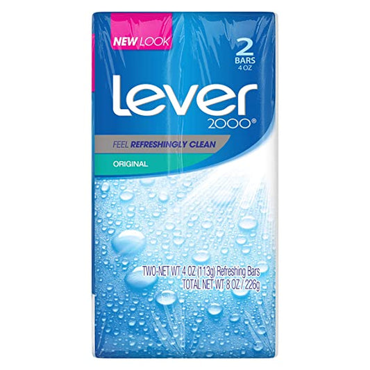 Lever 2000 Original Soap Bars 8 oz 2 ct.