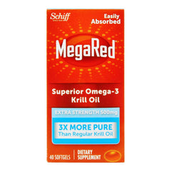 MegaRed Superior Omega-3 Krill Oil (40 softgels)