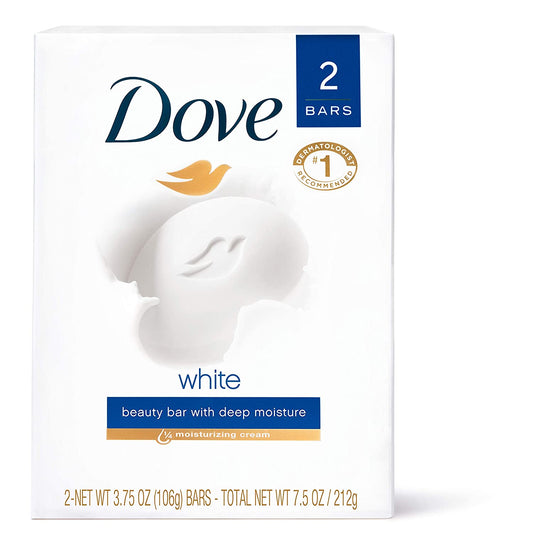 Dove White Beauty Bars 7.5 oz 2 ct.