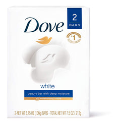 Dove White Beauty Bars 7.5 oz 2 ct.