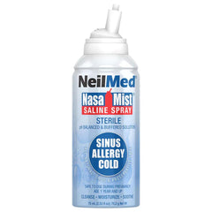 NeildMed Nasamist Saline Spray Sinus Allergy Cold 2.7fl oz