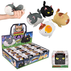 Angry Squish Cat Assorted 1ct