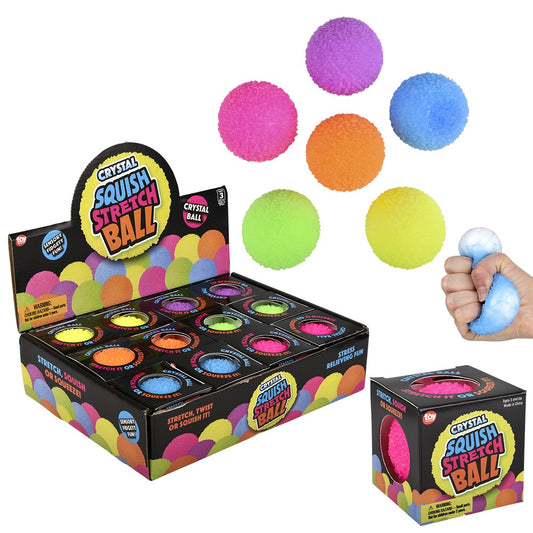 Crystal Squish Stretch Ball (color may vary) 1ct