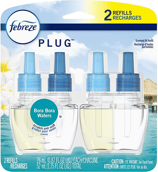 FEBREZE PLUG-IN OIL BORA BORA WATERS REFILL 2CT