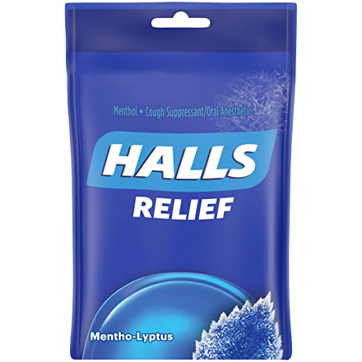 Halls Cough Drops Mentho-Lyptus 30count
