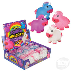 Bead Squish Unicorn Asst 1ct