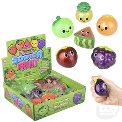 Squish Sticky Fruit Asst 1ct