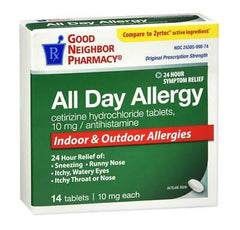 Good Neighbor Pharmacy All Day Allergy Cetirizine 10mg (14 tablets)
