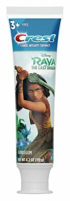 Crest Disney's Raya Bubblegum Flavor Toothpaste 4.2oz