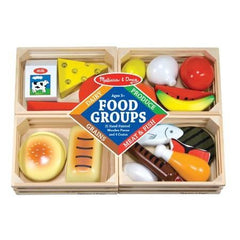 Melissa & Doug Food Groups 21 pieces
