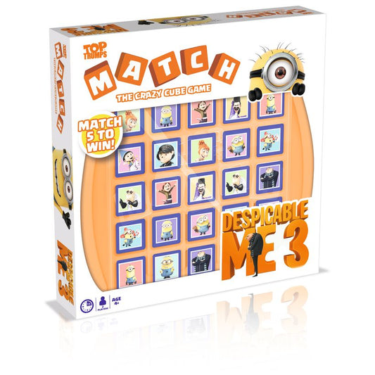 Top Trumps Math Despicable Me 3-The Crazy Cube Game