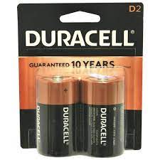 Duracell D Batteries 2 Pack