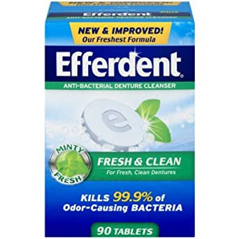 Efferdent Fresh/cln Tabs 90ea